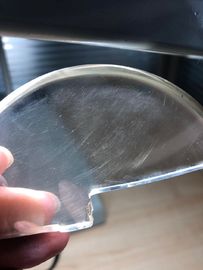 무색 투명한 실리콘 탄화물 웨이퍼 높은 순수성 실리콘 탄화물 SiC 웨이퍼 렌즈