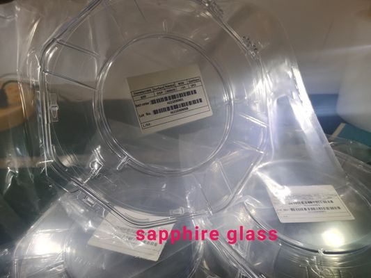 광학 렌즈를 위한 12Inch 300mm 닦은 사파이어 기질 창 사파이어 웨이퍼