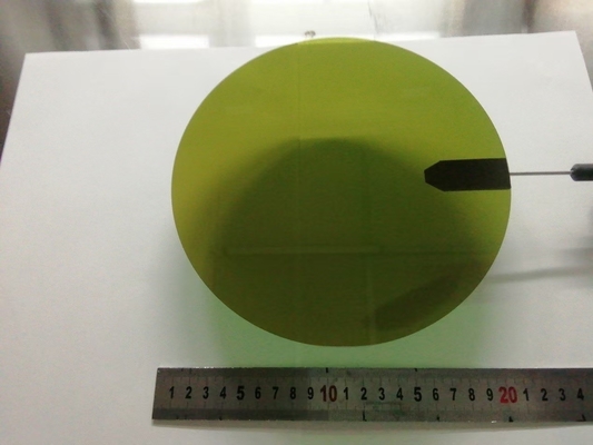 8inch 200mm 닦는 실리콘 탄화물 주괴 기질 Sic 칩 반도체