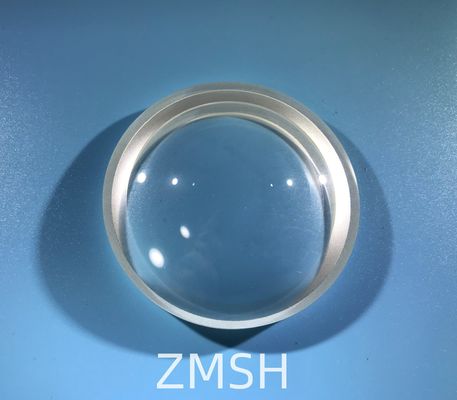 돔 사파이어 광 유리창 화학 저항 고 열 전도성 두께 1mm 2mm