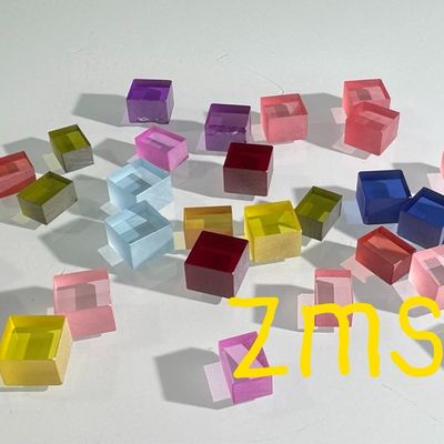 인공 재배 도핑 색상 사파이어 AL2O3 사용자 지정 CZ 방법 루비 블루 패드파라드샤