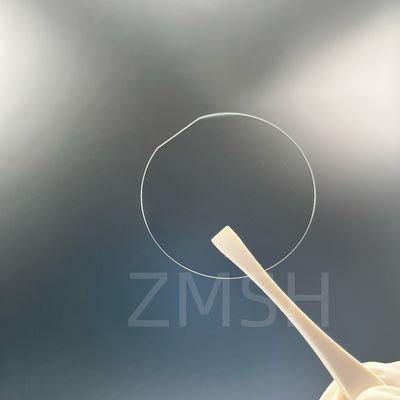 사파이어 웨이퍼 2인치 C 평면 (0001) DSP SSP 99,999% 일광성 Al2O3 LEDS 반도체