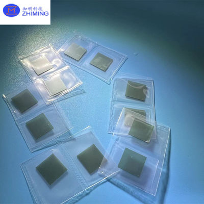 SIC 사각형 기판 5×5 10×10 350um 축 밖: 2.0°-4.0° 생산 등급으로