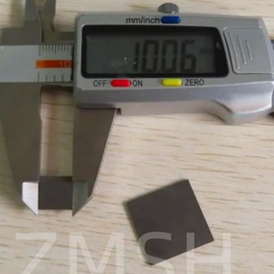 5×5mm 10×10mm SiC 웨이퍼 4H-P 6H-P 3C-N 타입 생산 등급 연구 등급 덤미 등급