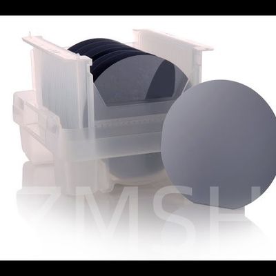 8인치 GaN-on-Si Epitaxy 웨이퍼 110 111 110 N 타입 P 타입 사용자 정의 반도체 RF LED