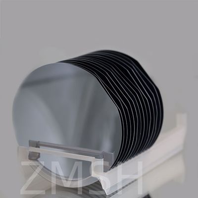 8인치 GaN-on-Si Epitaxy 웨이퍼 110 111 110 N 타입 P 타입 사용자 정의 반도체 RF LED