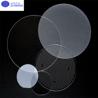 융합 실리카 웨이퍼 JGS1 JGS2 BF33 8인치 12인치 두께 750um±25um Ra ≤ 0.5nm TTV ≤ 10um