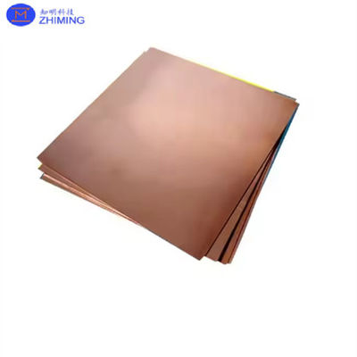 구리 기판 단일 결정 Cu 웨이퍼 5x5x0.5/lmm 10x10x0.5/1mm 20x20x0.5/1mm a=3.607A