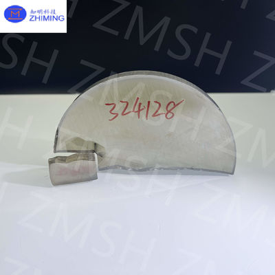 모이사나이트 원재석 샴페인 색 실리콘 탄화물 단일 결정 모스 척도 9.25 보석 산업