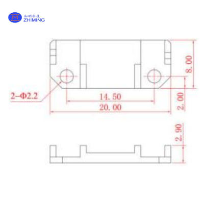 리?? 니오바트 (LiNbO3) Y파도 조절기 / 낮은 Vπ 3.5V / 높은 PER 25dB / FOG, FOCT, 양자 통신과 호환