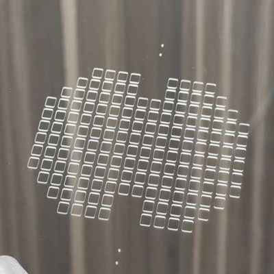 녹색 빛 나노초 유리 레이저 드릴링 기계 사파이어 쿼츠 유리 BF33