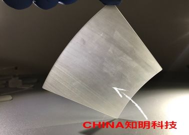 팬 모양 사파이어 물자 창 분야 사파이어 유리제 광학적인 급료