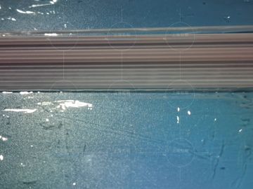 직경 1mm 100mm 길이 레이저 사파이어 결정 막대는 사파이어 결정을 진한 액체로 처리했습니다