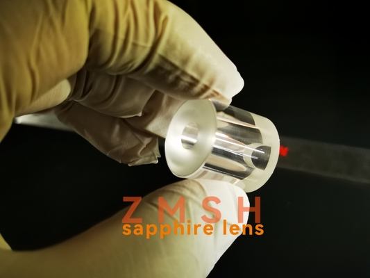 닦은 투명한 단일결정 Al2O3 사파이어 글라스 튜브