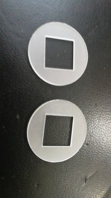 좋은 가격 극단적 가는 DSP 사파이어 윈도우 높은 광학 투과율 사파이어 기판 웨이퍼 온라인으로