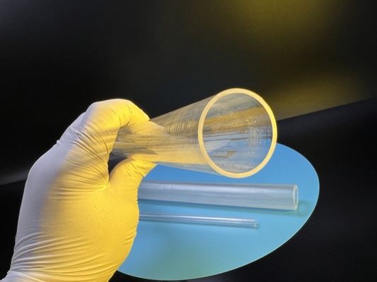 좋은 가격 루비색 관내 사파이어 빛 보호하는 절연관 흐름제어 화학 기구 온라인으로