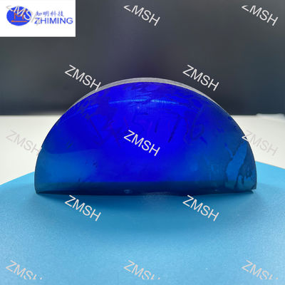 좋은 가격 모이사나이트 (Moissanite) 원재석 보석 로얄 블루 합성 SiC 단 결정 모스 강도 9.25 보석용 원자재 온라인으로