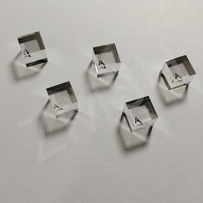 좋은 가격 10x10x10mmt 투명한 SiC 광 렌즈 4H-SEMI 강도 9.0 맞춤형 모양 온라인으로