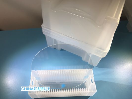 좋은 가격 운반대 판을 위한 156mm 159mm 사파이어 기질 6 인치 Al2O3 DSP 웨이퍼 TTV 3um 온라인으로