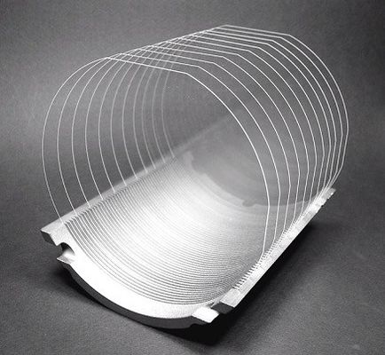 좋은 가격 5G 장치를 위한 높은 순수성 실리콘 탄화물 웨이퍼 전성기/거짓/매우 급료 4H-Semi SiC 웨이퍼 온라인으로