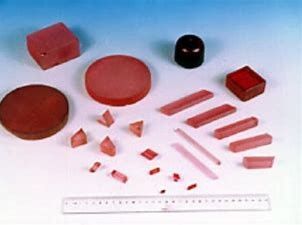 좋은 가격 고주파 Al2o3 Ti는  레이저 소자를 위한 사파이어 결정에게 도핑했습니다 온라인으로