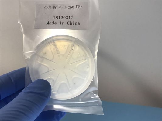 좋은 가격 자립형 GaN 기판 HVPE 질화 갈륨 기판 파우더 장치 간-온-사피파이어 간-온-식 온라인으로