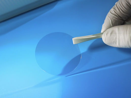 좋은 가격 Dia50.8mm Thic100+/-15um 사파이어 웨이퍼 사파이어 윈도우 높은 광학 투과율 DSP / SSP 온라인으로