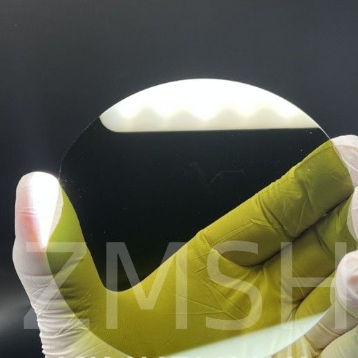 4H N형 반형 SiC 웨이퍼 6인치 12인치 SiC 웨이퍼 SiC 기판 ((0001) 이중 면 닦은 Ra≤1 nm 사용자 정의