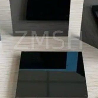 5×5mm 10×10mm SiC 웨이퍼 4H-P 6H-P 3C-N 타입 생산 등급 연구 등급 덤미 등급