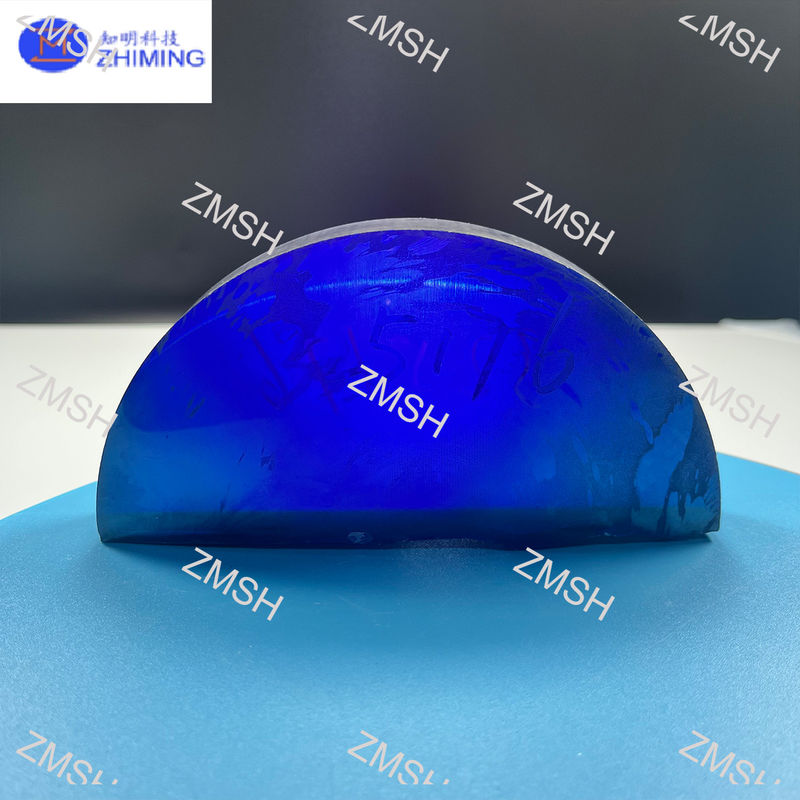 모이사나이트 (Moissanite) 원재석 보석 로얄 블루 합성 SiC 단 결정 모스 강도 9.25 보석용 원자재