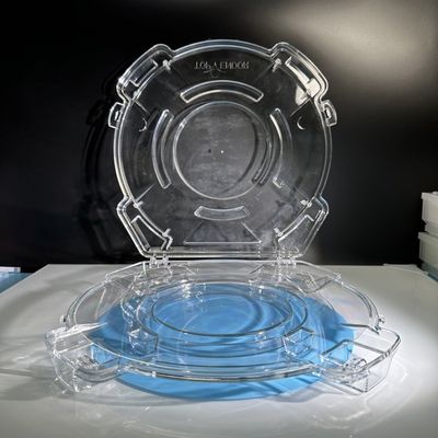 좋은 가격 12inch 300mm 폴리프로필렌 단일 웨이퍼 상자 실리콘 사파이어 웨이퍼 캐리어 컨테이너 상자 온라인으로