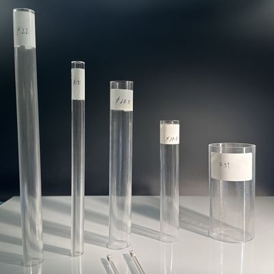 단결정 Al2O3 99.999 사파이어 튜브 막대 광학 등급 사파이어 창
