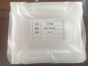 좋은 가격 100mm 사파이어 기질 4 인치 Al2O3 0.5mm C - 주문을 받아서 만들어지는 축선 간격 온라인으로