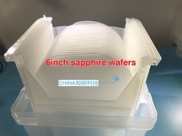 좋은 가격 150mm 주문을 받아서 만들어지는 지도된 PSS를 위한 6 인치 사파이어 기질 Al2O3 DSP Ssp 1.0mmt 온라인으로