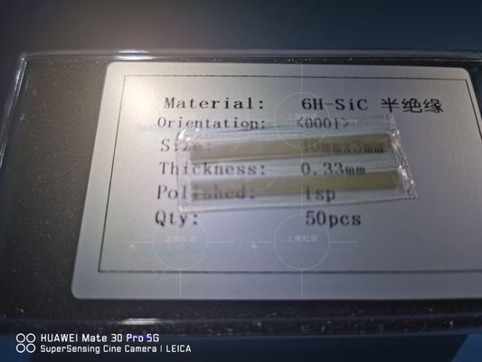 좋은 가격 9.4 견고성 광학 Sic 칩 실리콘 카본 웨이퍼 온라인으로