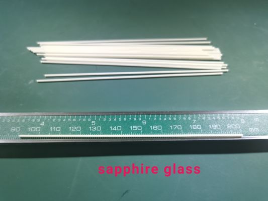 좋은 가격 초미세 가는 dia1.0mm 0.6 밀리미터 Al2o3 세라믹 사파이어 글라스 로드 스틱 랩핑된 표면 온라인으로