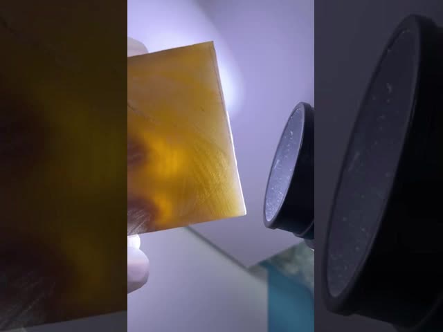 Yellow Sapphire Raw Material Lab-Created  for Jewelry Manufacturing