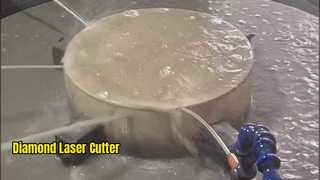 녹색 레이저로 다이아몬드를 정밀하게 절단